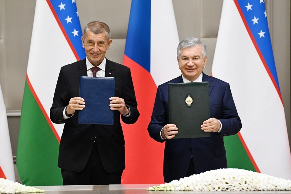 A number of agreements were signed between Uzbekistan and the Czech Republic, including in the field of geology and on the supply of electric trains