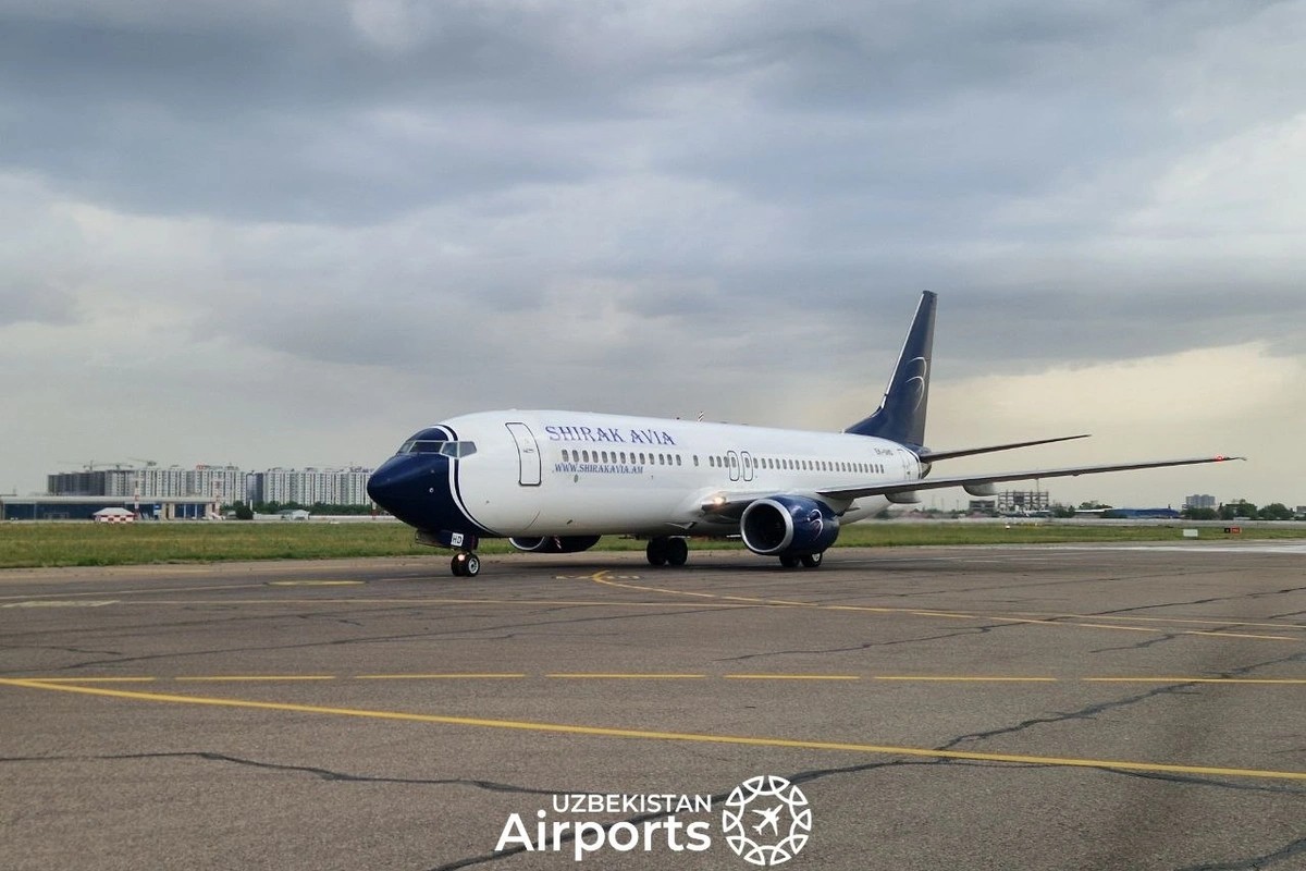 Armenian Shirak Avia launched direct flights from Yerevan to Tashkent