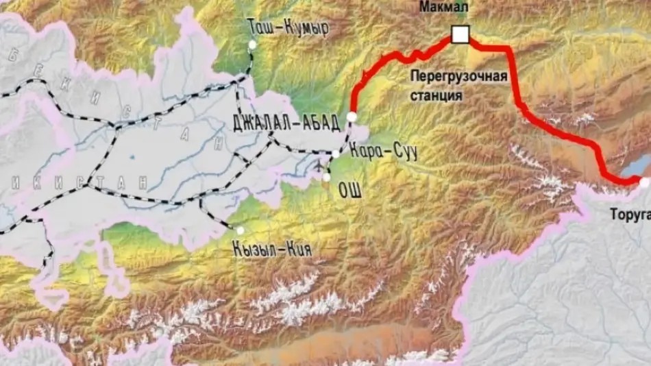 Construction of the China-Kyrgyzstan-Uzbekistan railway is proceeding slightly ahead of schedule