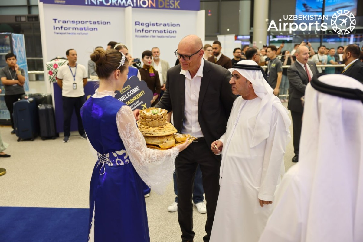 Etihad Airways ilk parvozini Abu-Dabidan Toshkentga amalga oshirdi